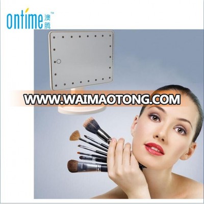 Makeup Mirror with LED Lights 22 LED Touch Screen Mirror Foundation Brush Vanity Mirror