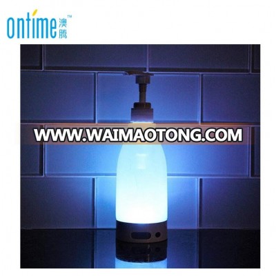 LED Colorful Glowing night lighted Liquid Soap Bottle Brite Dispenser Motion Activated Hand sanitizer sensor soap dispenser